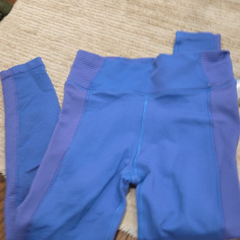 Offline By Aerie Blue And Pink Leggings